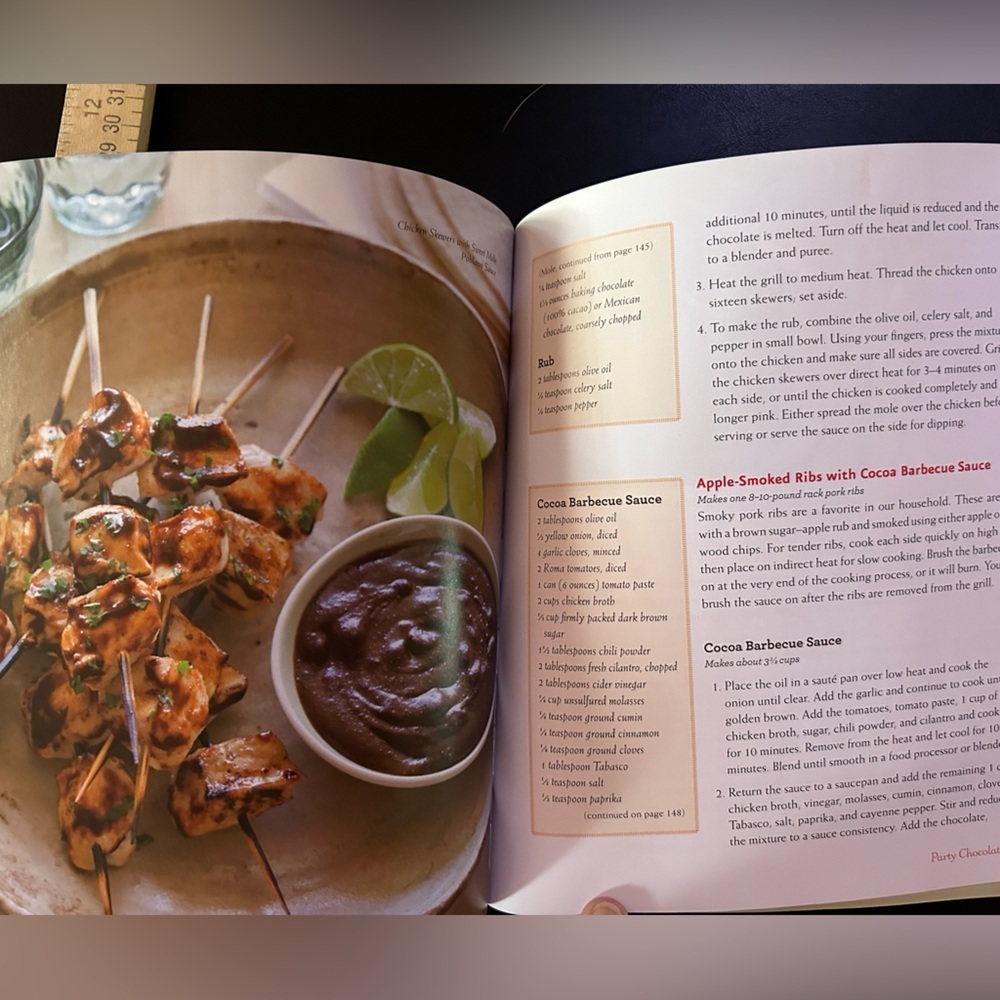 Crazy About Chocolate Recipes-Brownie Bites to Apple smoked Ribs w/cocoa bbq - Picture 8 of 8